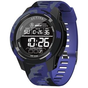 🔥🔥🔥 Activa X Terrain Invicta Digital Men's Watch - 45mm, Camouflage, Blue